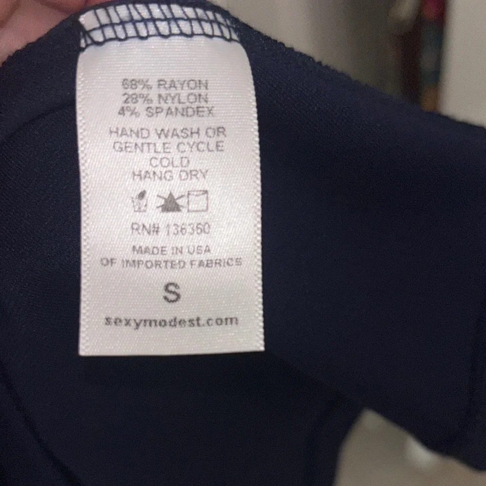 Brigitte Brianna Navy/ Dark Blue Midi A Line, Fit and Flare Dress - Picture 4 of 8